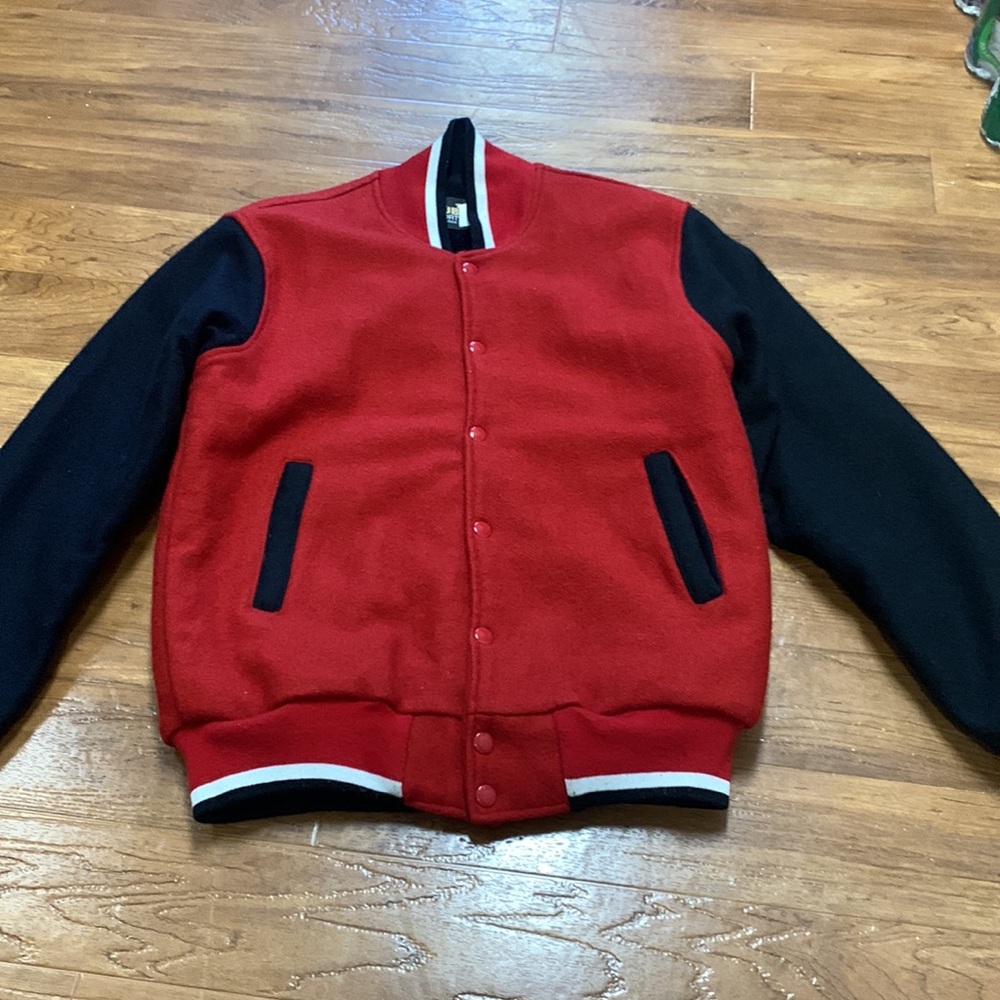 Vintage Auburn Sportswear Equestrian Embroidered Wool Jacket